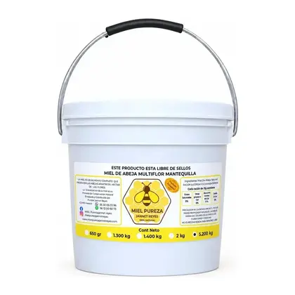 Miel Mantequilla Cubeta 5.2 kg