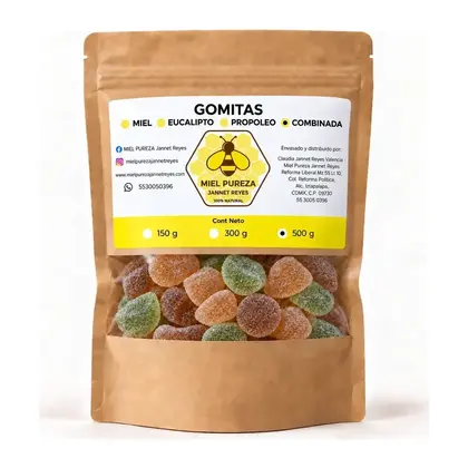 Gomitas de Miel Combinadas · Max 500 g