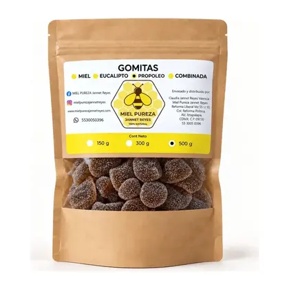 Gomitas de Miel Propóleo · Max 500 g