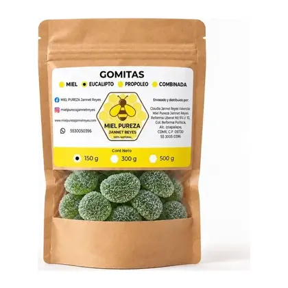 Gomitas de Miel Eucalipto · Small 150 g