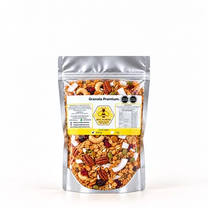 Granola Premium casera, con miel