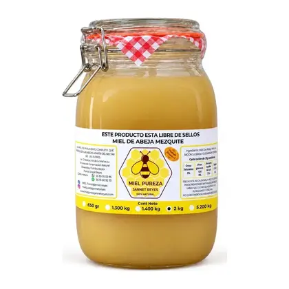 Miel de Mezquite, Premium Max 2 kg